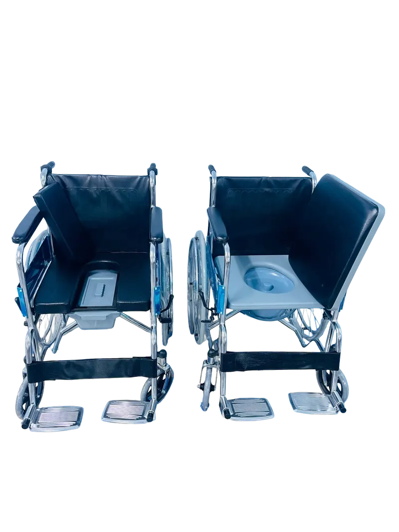 Shower commode chair